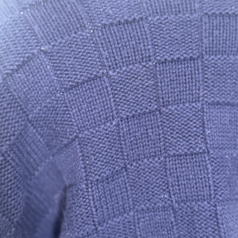 Stand basketweave cropped sweater - Picture 4 of 7